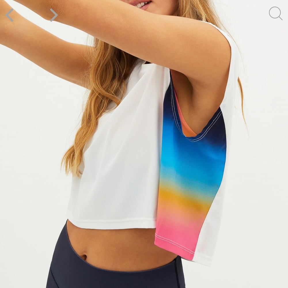 Beach riot - Gail muscle tank top - ocean sunset